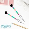 Hoyols Quick Hair Beading Tools with Colorful Pony Beads Magic