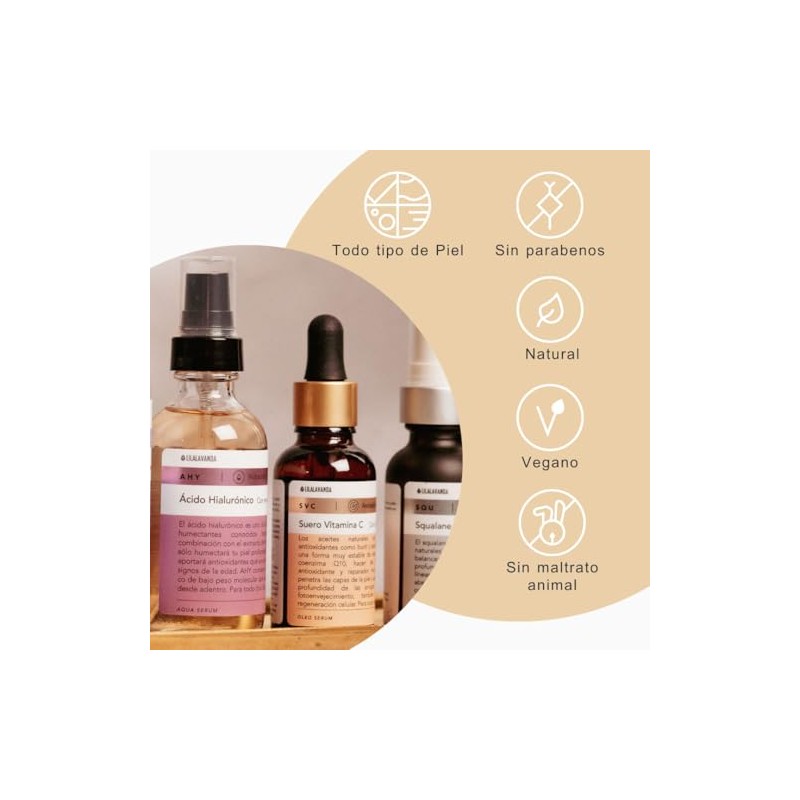LilaLavanda – Kit Sueros Antioxidantes: AHY + SVC – 59+28