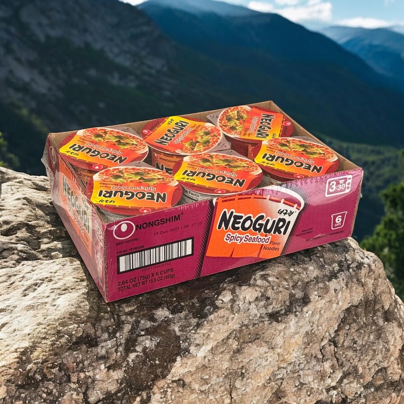 Korea Instant Noodles (2 CASE SET, NEOGURI SPICY SEAFOOD)