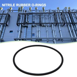 ECSiNG 30Pcs Nitrile Rubber O-Rings Metric Sealing Gasket Rubber Washer Gasket for Faucet Pipe Automotive Machine Plumbin Hose Repair 80x76x3mm Black