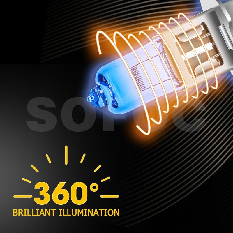 SOFOC H3 Halogen for Fog Light Auxiliary Headlight 24 V