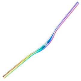 SOFRON Mountain Bike Handlebars, 780mm Aluminum Alloy MTB Riser Handlebars, Suitable for Cycling Racing XC DH Bicycles, Black