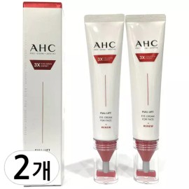 AHC 풀 리프트 아이크림 포 페이스 대용량 40ml 2개 AHC Full Lift Eye Cream for Face Large Capacity 40ml 2pcs
