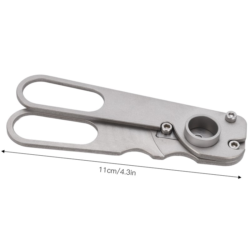 Billiard Cue Tip Excision Tool Cutter Stainless Steel Pool Cue
