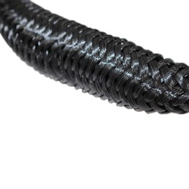 SGT KNOTS Bungee Dockline Rope - Elastic Dock Lines for Boats Ties and Jet Ski Accessories (6ft - 2 Pack, Black)