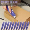 Reginary 20 Pcs Box Cutter Bulk Retractable Utility Knife Heavy