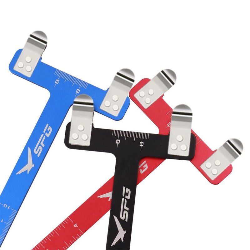 SOPOGER Archery Bow Square T Shape Bow Square Ruler Bowstring