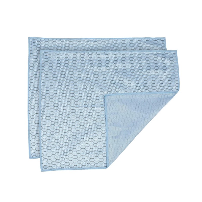 Infuse Glass & Window Microfiber Cloths, 2 Count