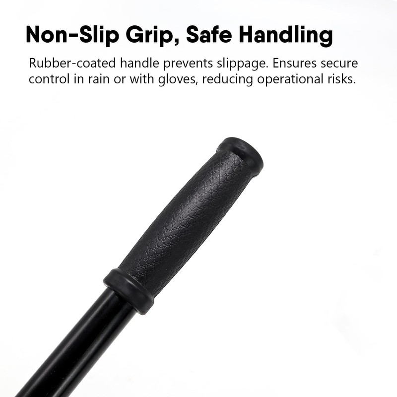 QZATTCAEN Heavy-Duty Container Door Leverage Tool Enhanced Persuader Bar with