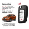 Keylessbest Replacement for 2014 2015 2016 2017 2018 2019 Nissan