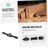 Operitacx 2 Pieces Adjustable Spokeshave Hand Tool with Flat Base