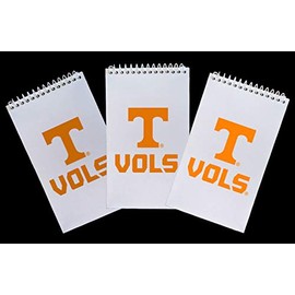 Greeting Pen University of Tennessee Vols Set of 3 Flip Pad 3"x5" Spiral Notebooks 1703