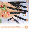 MasterChef Kitchen Knife Set with Covers, 6 Professional Chef Knives