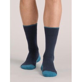 Ted Baker Men's 3 Pack Cushioned Crew Socks, Blue, OS