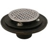 Jones Stephens D60205 2 No-Hub Cast Iron Shower Drain With