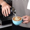 IKAPE Espresso Milk Pitcher, 15.04/450ml Milk Frothing Jug without Handle,