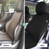 FH Group Car Seat Cover for Back Seat in Black