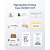 NIIMBOT B1 Label Maker Machine, 2 Inch Bluetooth Thermal Label