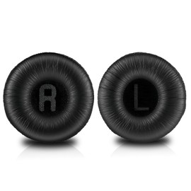 1 Pair Foam Ear Pads Replacement for JBL Tune T500BT T450BT 510BT E40BT Ear Pads Headphones with Memory Foam 70mm Faux Leather Headset Ear Pads for JBL Black