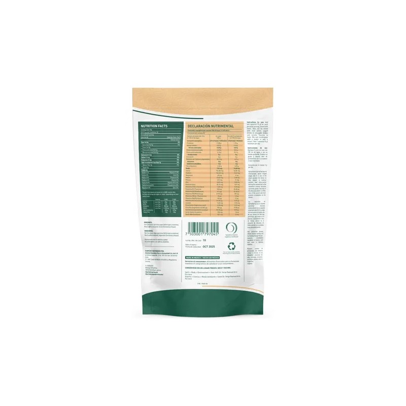 Alga Spirulina Maxima + Algarrobo + Maca Pack de 2