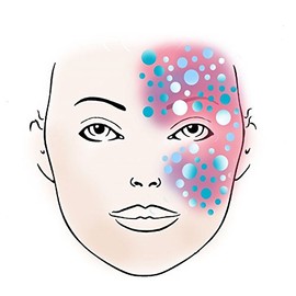Makeup Chablonen Makeup Template Bubbles Circles Bubbles