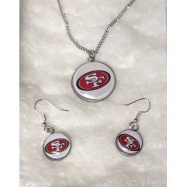 San Francisco 49ers Jewelry Set