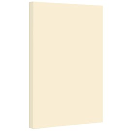 Cream - Pastel Color Paper 20lb. Size 8.5 X 14 Legal/Menu Size - 500 Per Pack