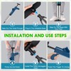 flowlamp Toilet Plunger, High Pressure Air Drain Blaster with Real-Time