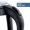 Megachef Glass and Stainless Steel Electric Tea Kettle, 1.8 L