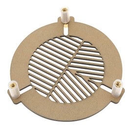 EMSea Bahtinov Mask Lightweight Acrylic Telescope Focusing Mask for Tube Outer Diameter from 100mm to 140mm for Reflector Refractor Dobsonians