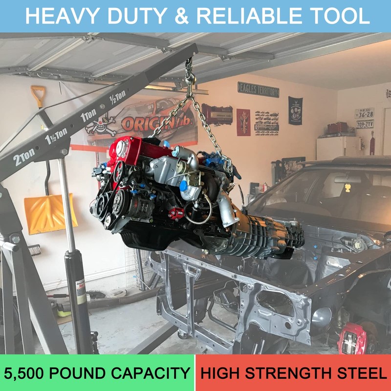 NOVINO 8 Sets 7100 Engine Lifting Brackets Set,5,500 lb Capacity