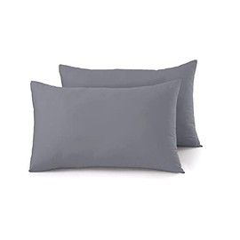Sapphire Collection 100% Egyptian Cotton 300 Thread Count (Pair of Pillowcase, Grey)
