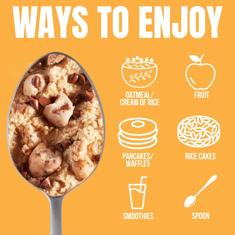 Fit Butters Chocolate Chip Cookie Dough Cashew Butter Spread -