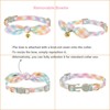 Petiry Cat Collar with Removable Bowtie,Cute Quick Release Kitten Collar