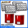 mayello 6PCS For 1987-1988 V1500 V2500 Suburban V3500 4X6 LED