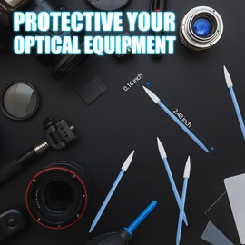 Foam Tip Cleaning Swabs - LUCHOI Thread Cleaning Swab Sticks, Detailing Lab Swab Stick for Inkjet Printer, Camera, Optics Lens, Automotive Detailing (300PCS)