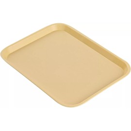 Restaurantware RW Base 10 x 14 Inch Fast Food Tray 1 Sturdy Cafeteria Lunch Tray