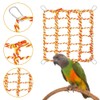 MiOYOOW Bird Rope Net, Cotton Rat Climbing Rope Ladder Bridge