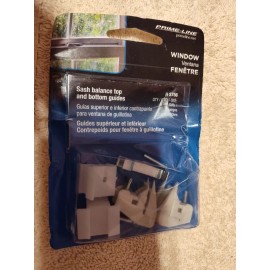 Prime Line 1 Pack: Window Sash Balance Top & Bottom Guides By Prime Line H 3756