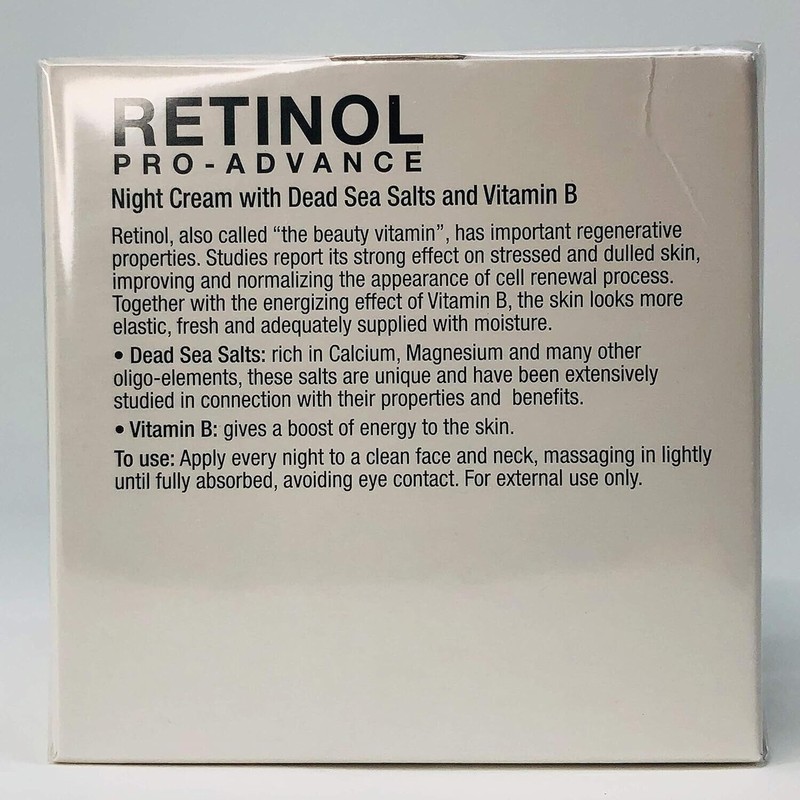 Delfanti Milano Retinol Pro-Advance Night Cream With Dead Sea Salts