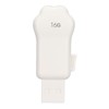 Flash Drive Green Dinosaur Pattern Cat Paw Shape USB2.0 Memory