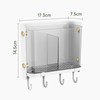 Utensil Drying Rack Chopstick Holder Wall Mounted Plastic Chopsticks Straws
