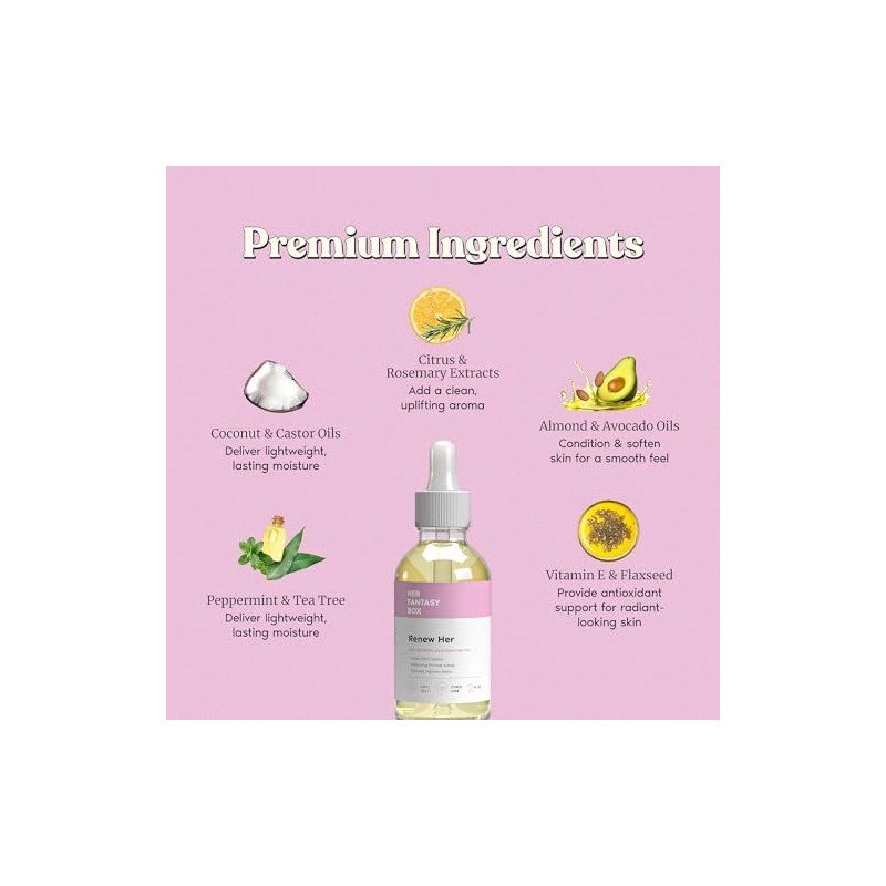 Renueve su aceite de botín/Yoni - Rejuvenece y recupera la