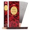 Red Rose Incense Sticks and Incense Stick Holder Bundle Insence