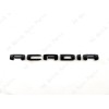 GMC 4PCS Matte Black Door Rear Tailgate Acadia AWD Letter