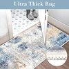 Bylphy Abstract Runner Rug for Hallway 60x90cm/2x3ft Washable Long Hallway
