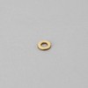 eMagTech 50PCS M1.0 Miniature Brass Washers, Flat Copper Sealing Washers
