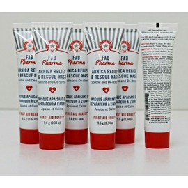 Fab Pharma 6X FAB Pharma ARNICA RELIEF & RESCUE MASK Soothe & De-Stress 9.6g/0.34oz ea