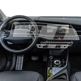 2025 Kia Niro Screen Protector - For 2023-2025 Kia Niro SG2 10.2-Inch Infotainment+Climate Control Screen - 4 Pcs Nano Film For 2023-2025 Kia Niro/Plug-in Hybrid PHEV/EV Accessories Easy to Install