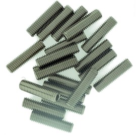 M2 (2mm x 2mm) Hex Socket Grub Screw (Flat Point) - Stainless Steel (A2) (Pack of 20)